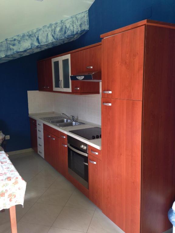 Küche/Küchenzeile in der Unterkunft Apartments Villa Kristina