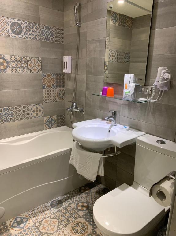 Koupelna v ubytování Ximen Hotel
