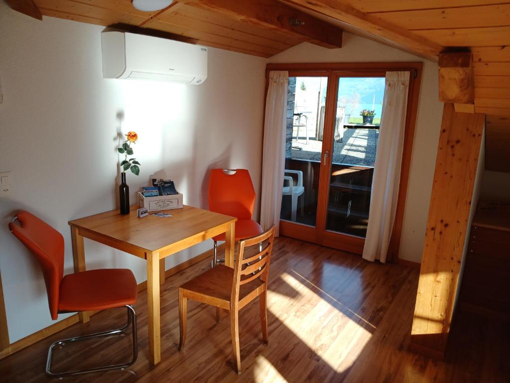 Posezení v ubytování Chalet Diana Lakefront