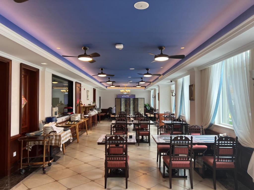 Restaurace v ubytování Shushe Hotel Shanghai