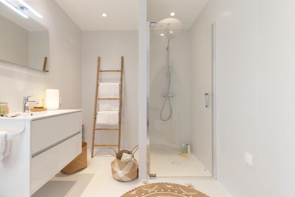 Koupelna v ubytování Appartements du comte de Dabo