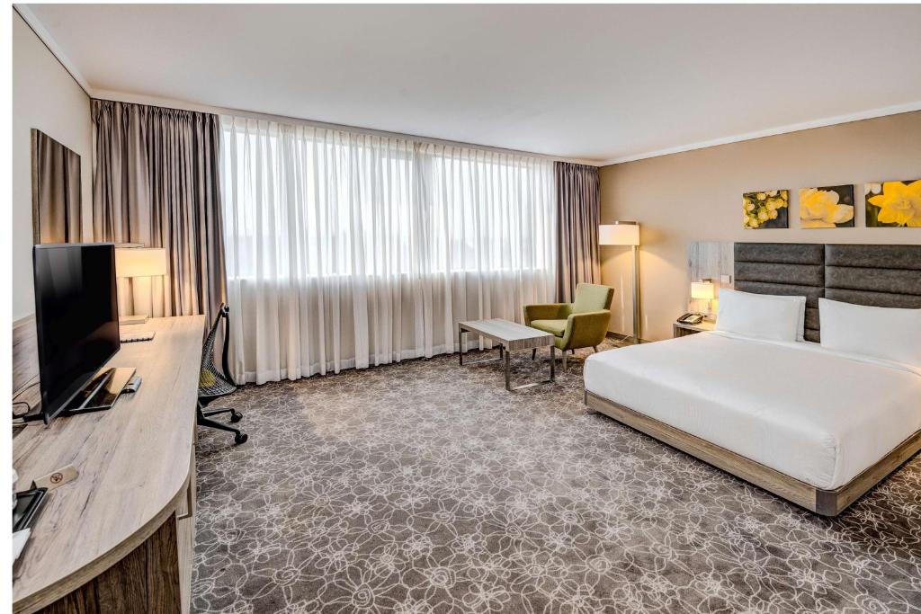 Posteľ alebo postele v izbe v ubytovaní Hilton Garden Inn Wiener Neustadt