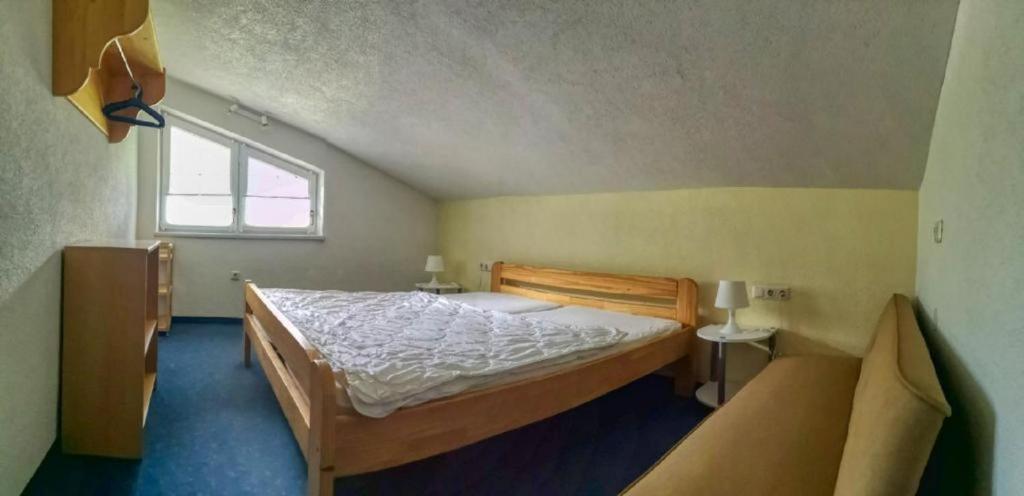 Postel nebo postele na pokoji v ubytování Haus Gerda