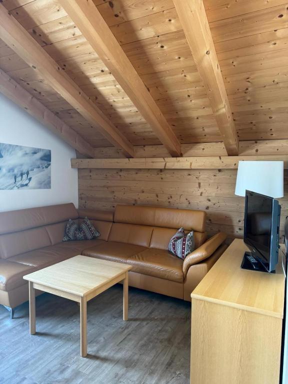 Posezení v ubytování Reichenspitzblick Appartement
