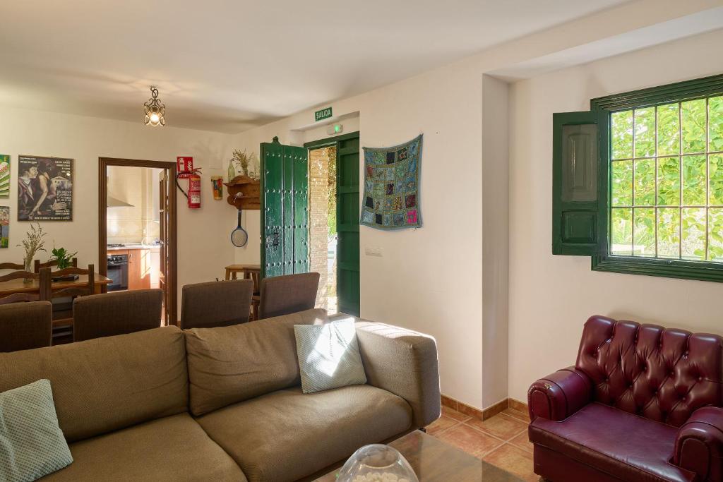 Posezení v ubytování Casa Ginés