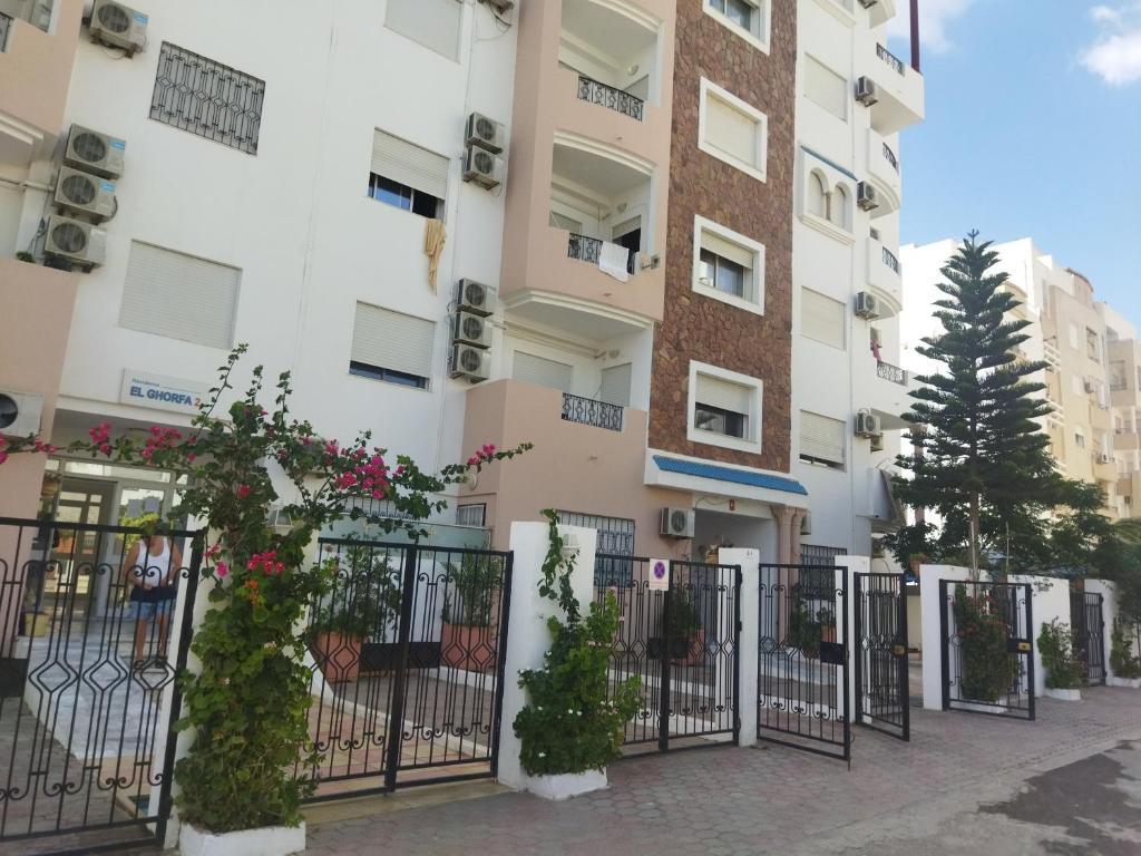 Budova, kde se apartmán nachází