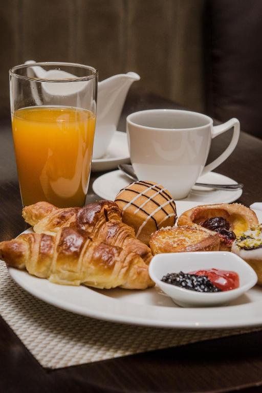 Možnosti snídaně pro hosty v ubytování Dongguan Marriott Hotel