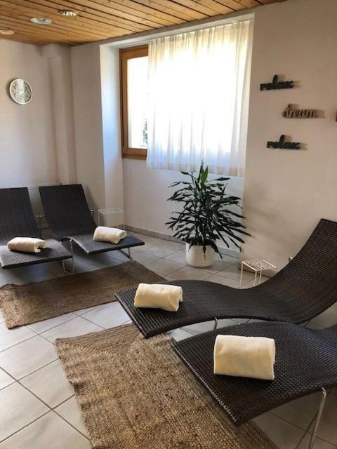 Posezení v ubytování Hotel Schweizerhof Pontresina