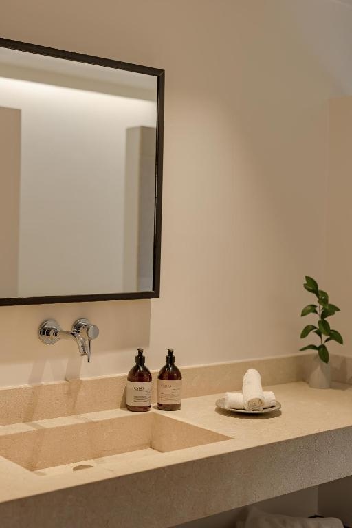 Koupelna v ubytování Cal Reiet Holistic Retreat