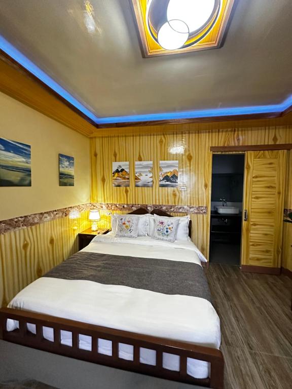 Postel nebo postele na pokoji v ubytování Fabregas Beach Cottages