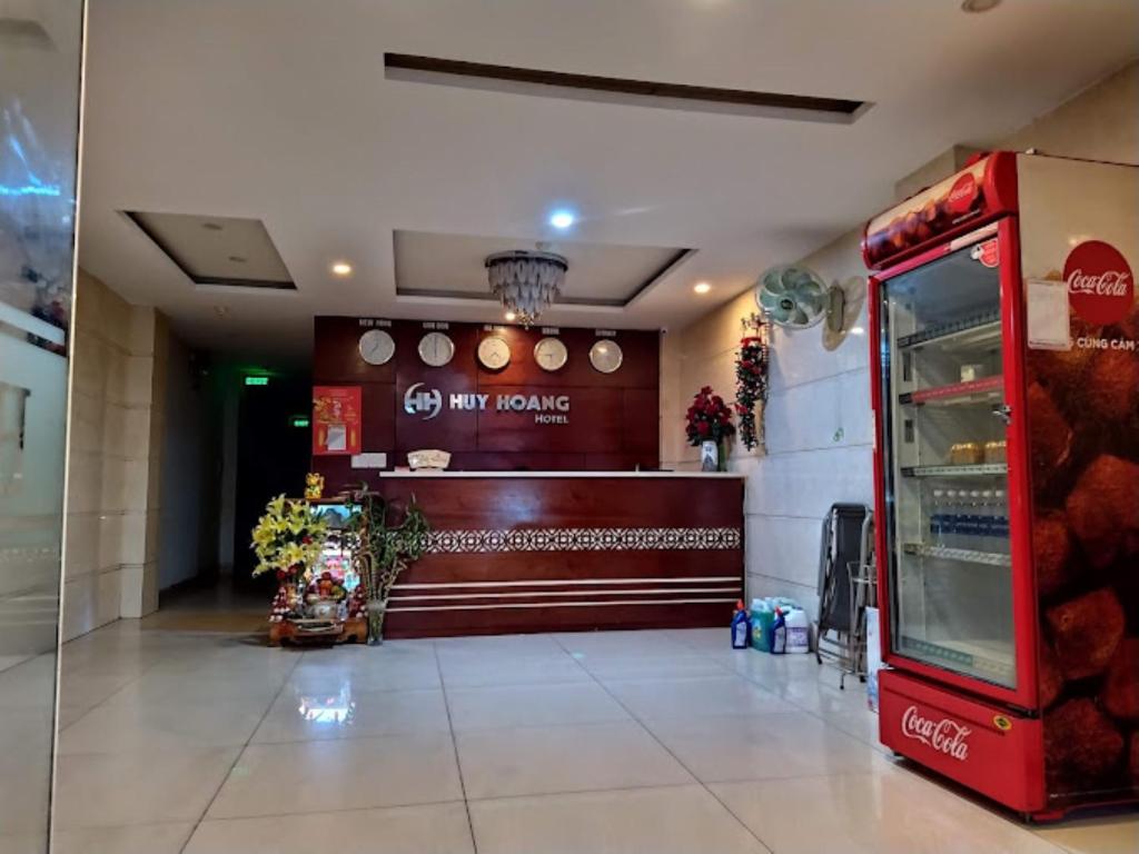 Vstupní hala nebo recepce v ubytování Huy Hoàng Hotel Đà Nẵng