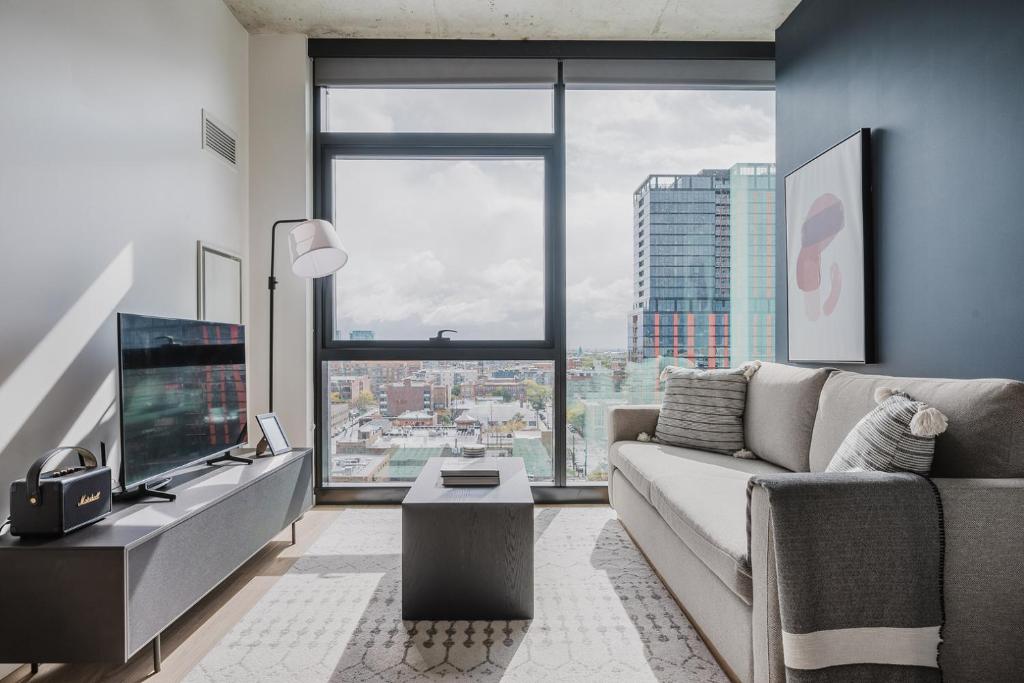 Imagen de la galería de Blueground W Loop spa wd gym biz center CHI-1103, en Chicago