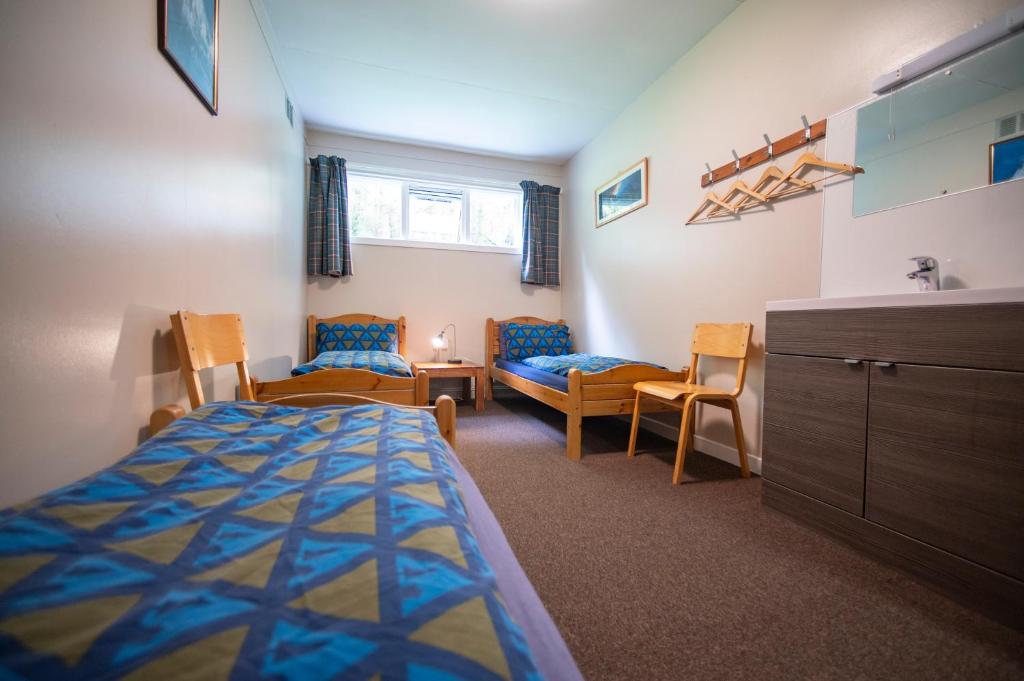 Postel nebo postele na pokoji v ubytování Glencoe Youth Hostel