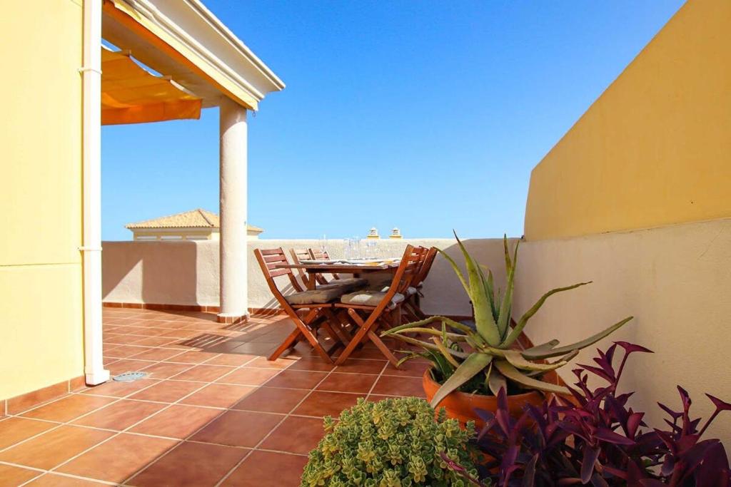 Balkón alebo terasa v ubytovaní Precioso ático en Cabopino - Marbella