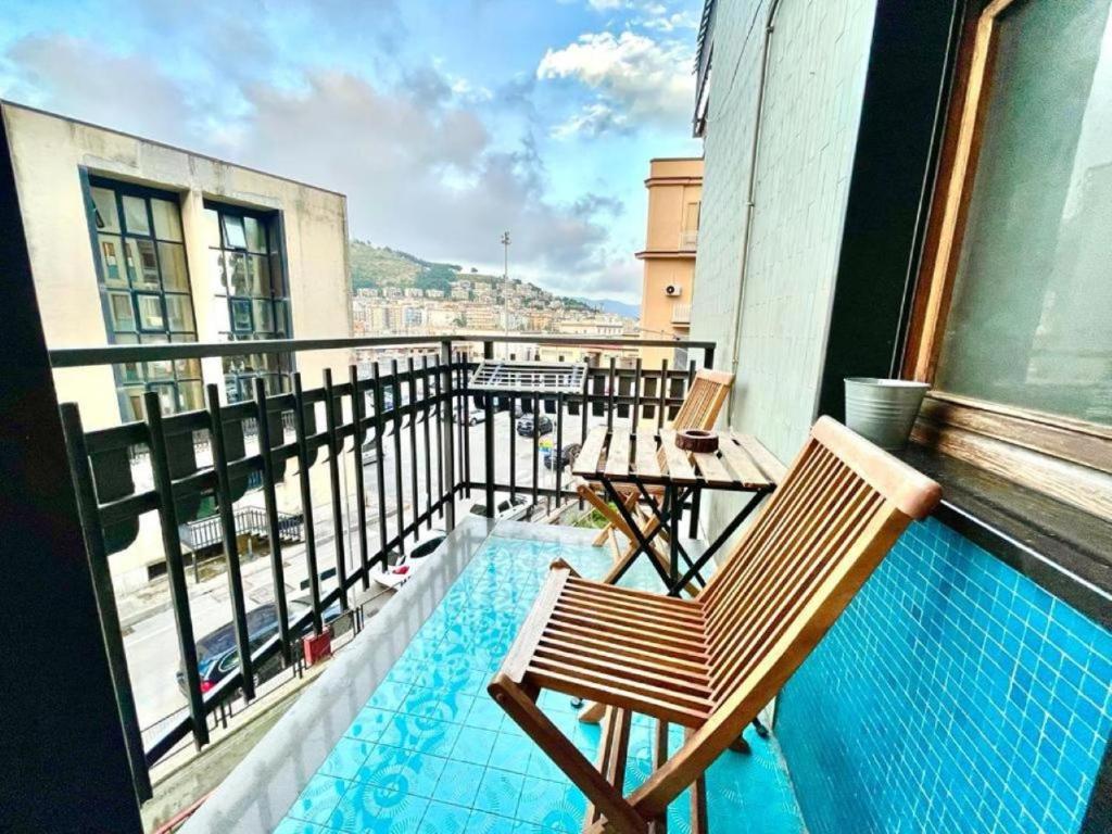 Balkón alebo terasa v ubytovaní Hello Salerno