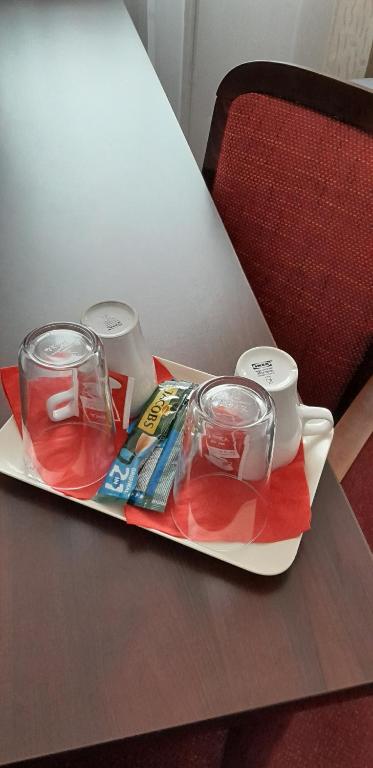 Nápoje v ubytování HOTEL ARÉNA