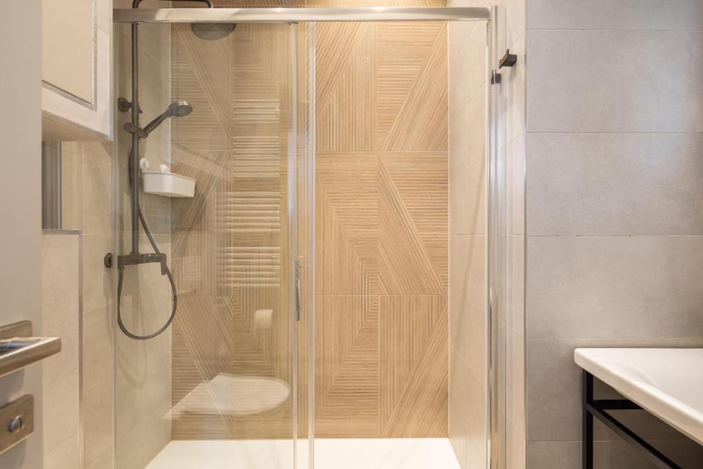 Koupelna v ubytování PIAC Luxury Suites
