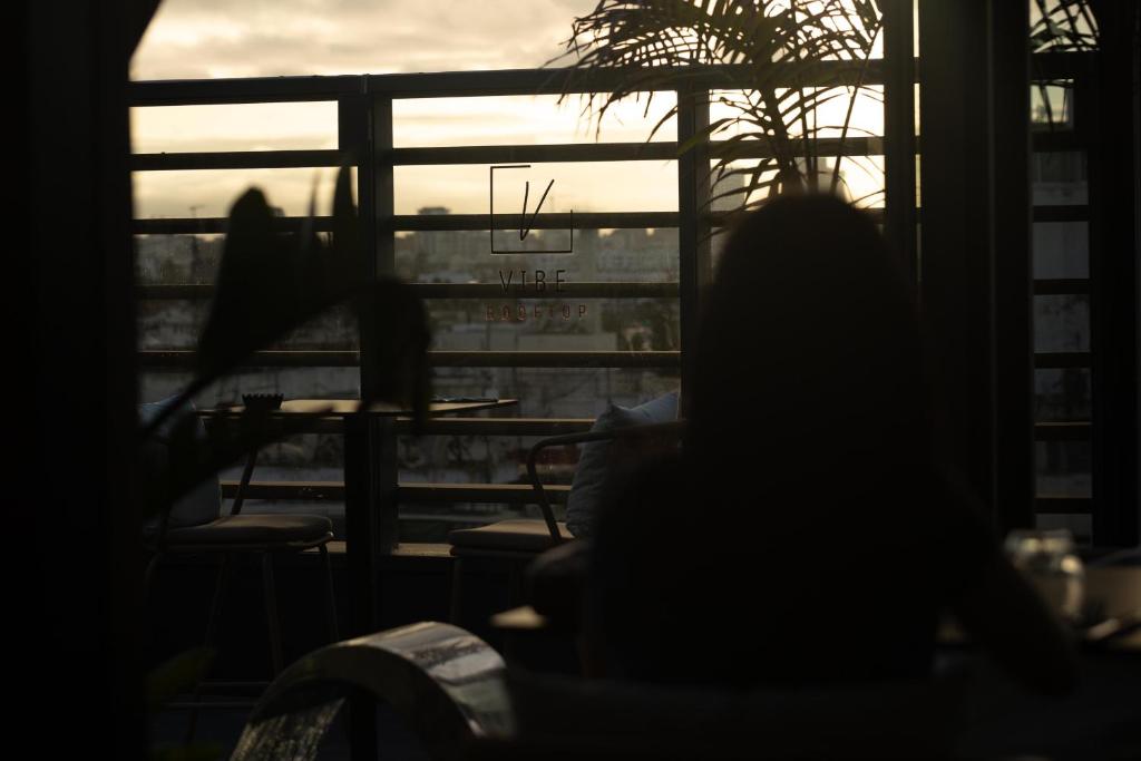 Courtyard by Marriott Casablanca Downtownにあるシーティングエリア