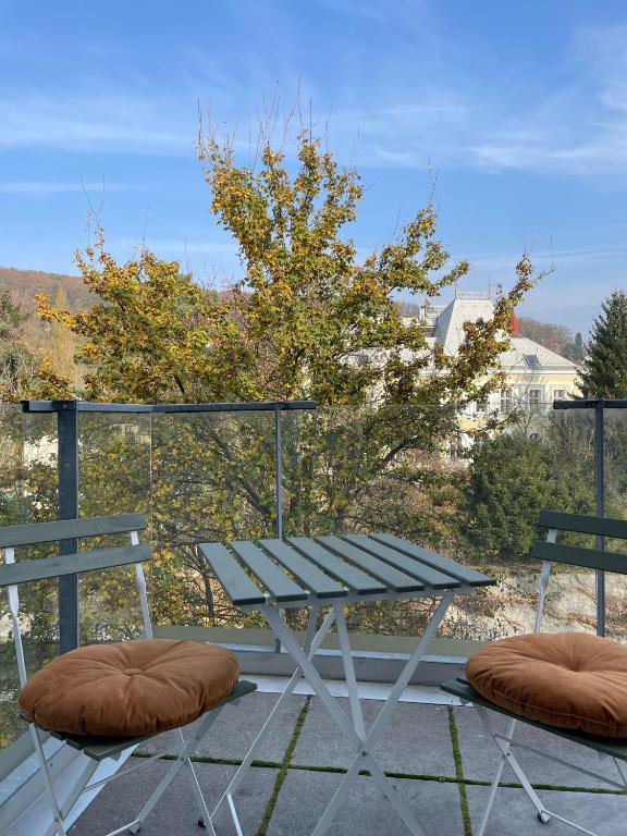 Balkón nebo terasa v ubytování Nest Natur Hostel