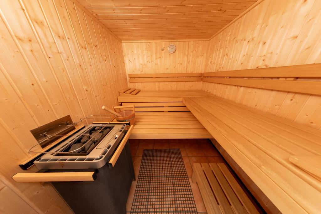 Kuchyň nebo kuchyňský kout v ubytování Gasserhütte
