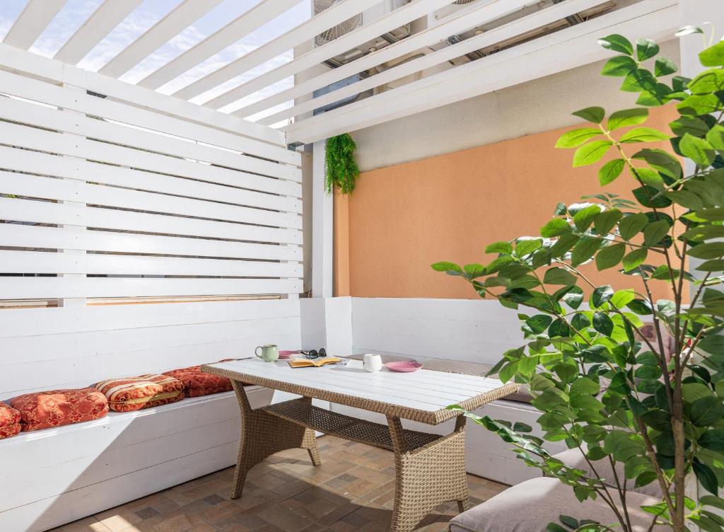 Posezení v ubytování Hostel Petra Marina