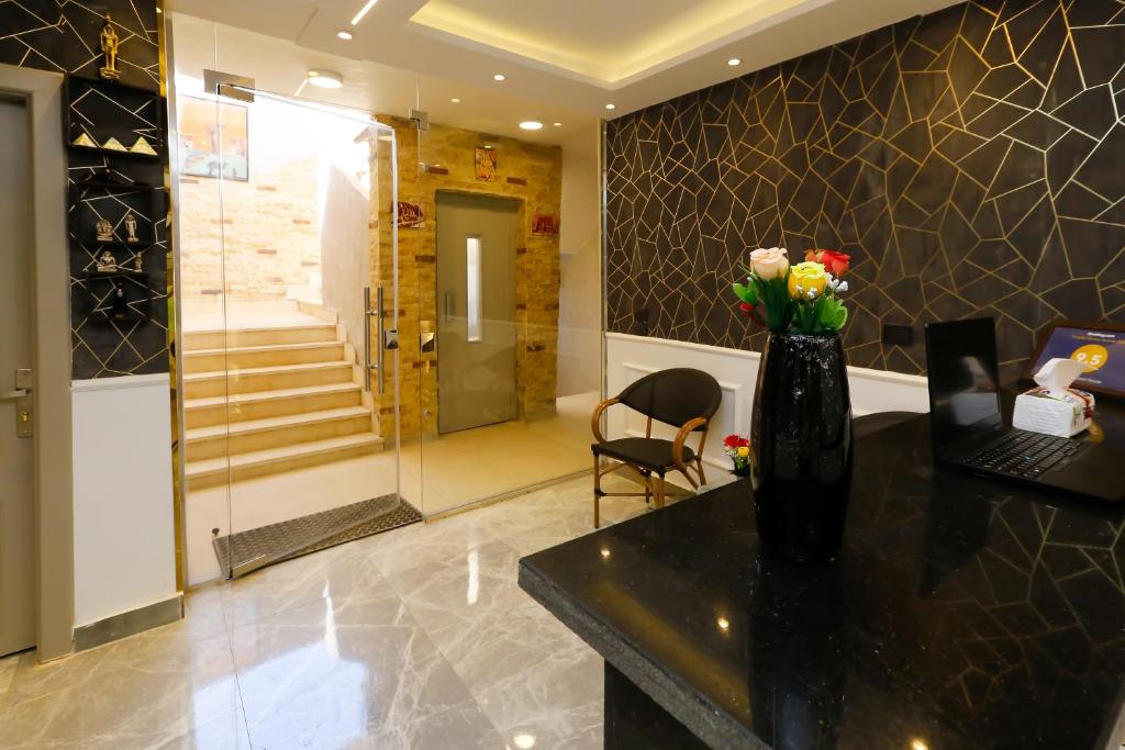 Vstupní hala nebo recepce v ubytování PYRAMIDS guest house