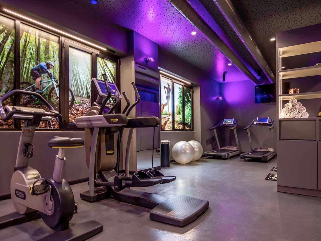 Fitness centrum a/nebo fitness zařízení v ubytování Ibis Milano Centro