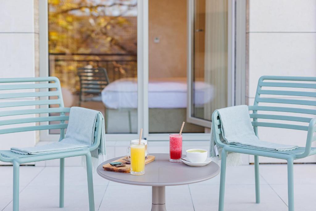 Balkón nebo terasa v ubytování Hotel HOGO
