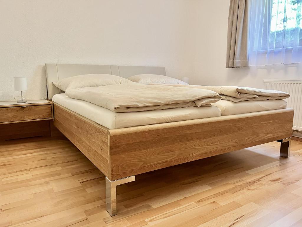 Postel nebo postele na pokoji v ubytování Appartement Pauline