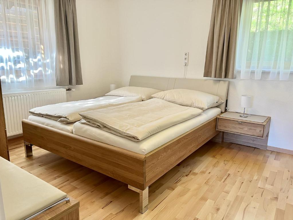 Postel nebo postele na pokoji v ubytování Appartement Pauline