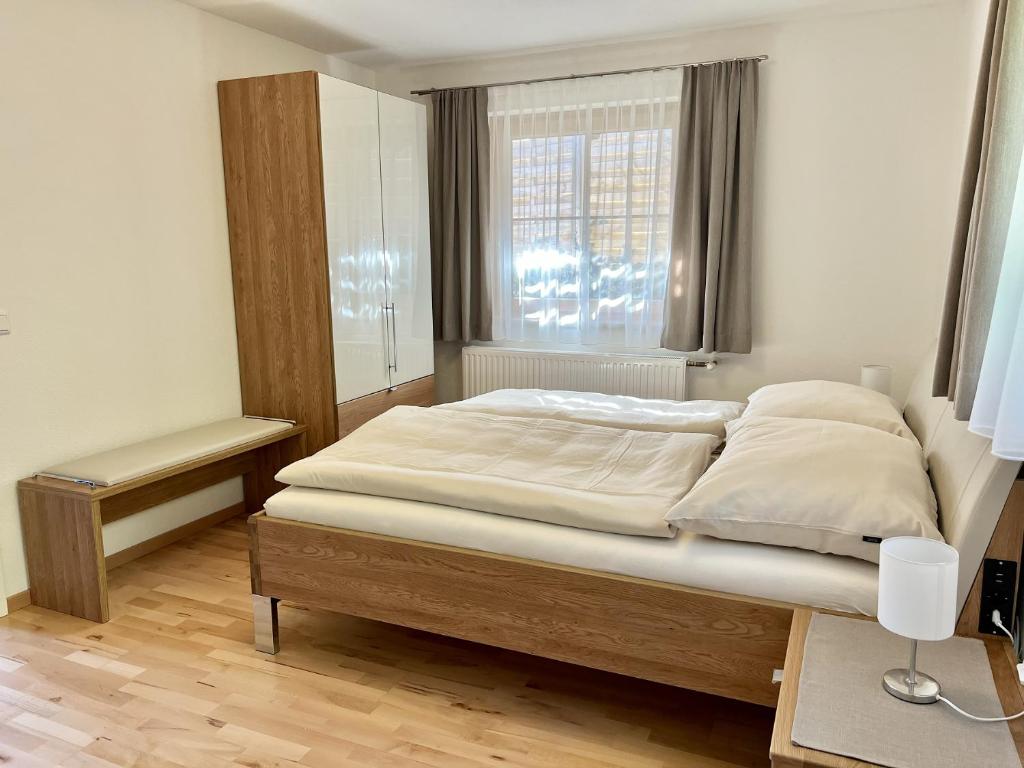 Postel nebo postele na pokoji v ubytování Appartement Pauline