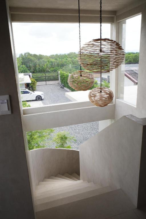 Balkón nebo terasa v ubytování Bahay Lian