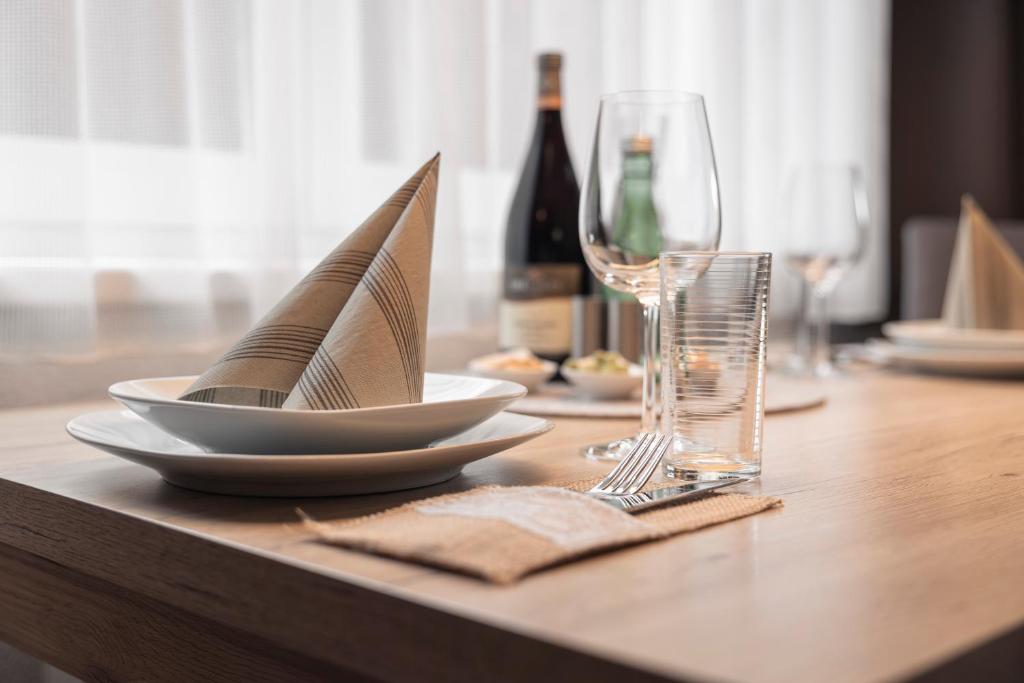 Nápoje v ubytovaní Alpen-Appartements Zürcher