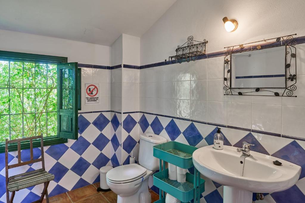Koupelna v ubytování Casa Ginés