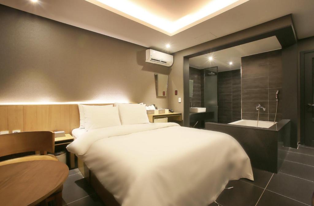 Koupelna v ubytování Zenith Hotel Bupyeong
