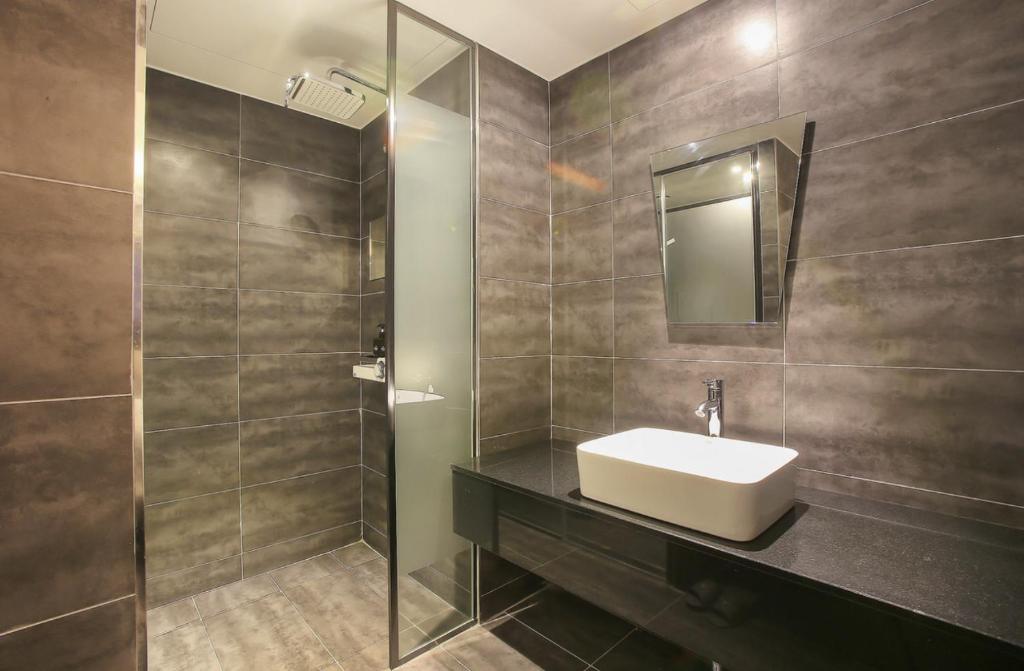 Koupelna v ubytování Zenith Hotel Bupyeong