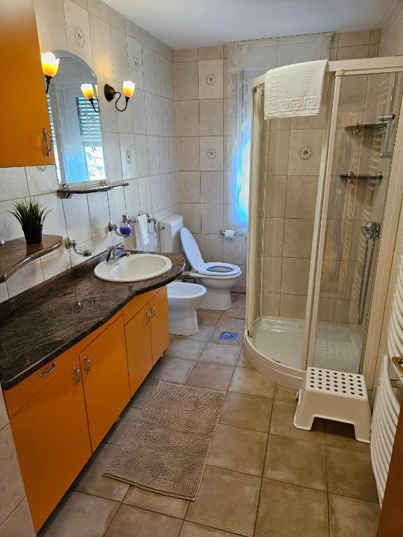 Koupelna v ubytování Apartment Josipina