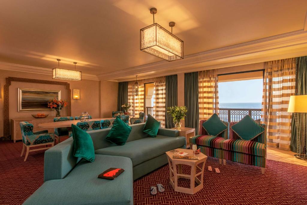Posezení v ubytování Mazagan Beach & Golf Resort