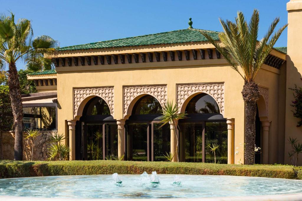 Bazén v ubytování Mazagan Beach & Golf Resort nebo v jeho okolí
