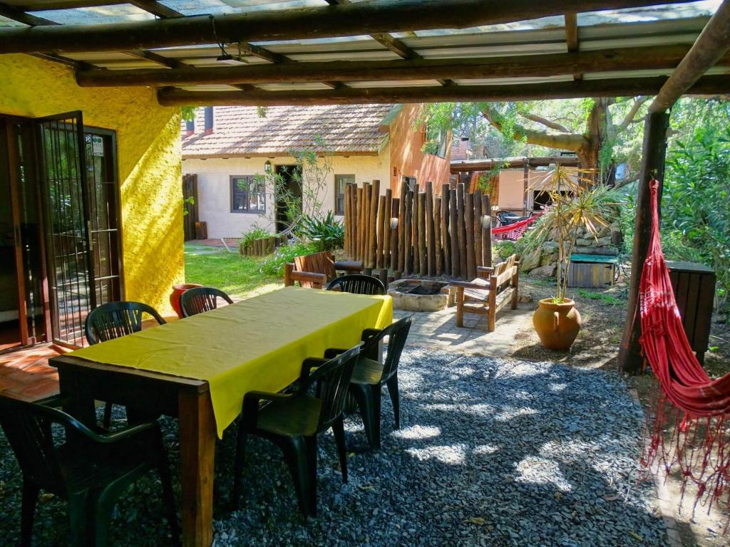 Zahrada ubytování Cabanas Cucu