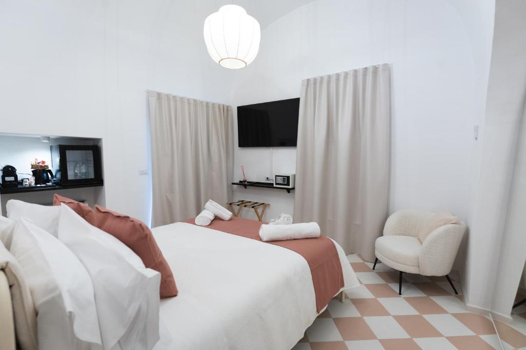 TV a/nebo společenská místnost v ubytování B & B Carol's
