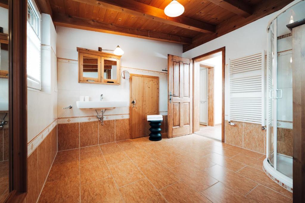 Koupelna v ubytování BEIM MOSER Apartments