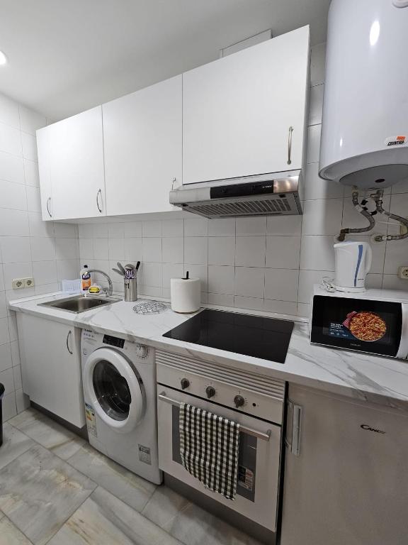 Una cocina o zona de cocina en Casa Lemus