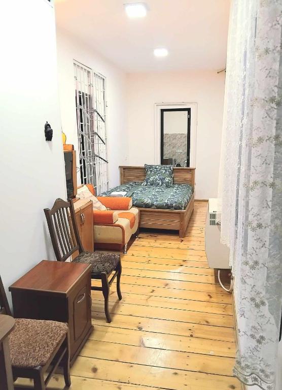 Posezení v ubytování Green space apartment