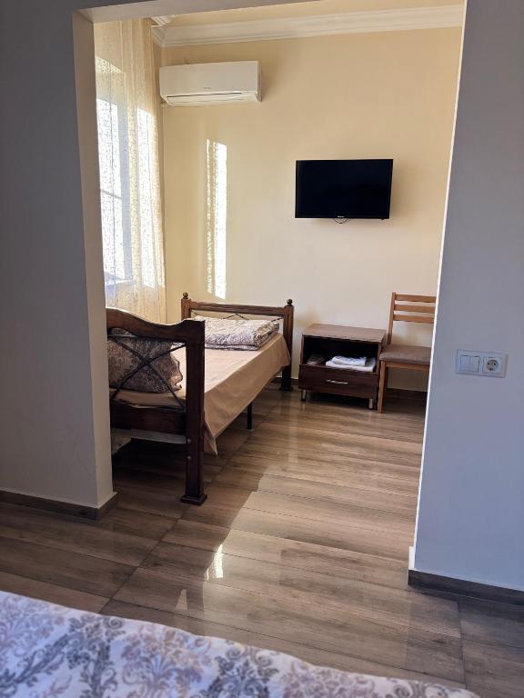 Postel nebo postele na pokoji v ubytování Hotel Amaras