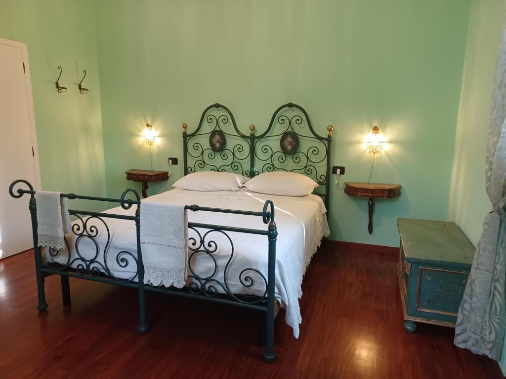 Postel nebo postele na pokoji v ubytování B&B Pitrén