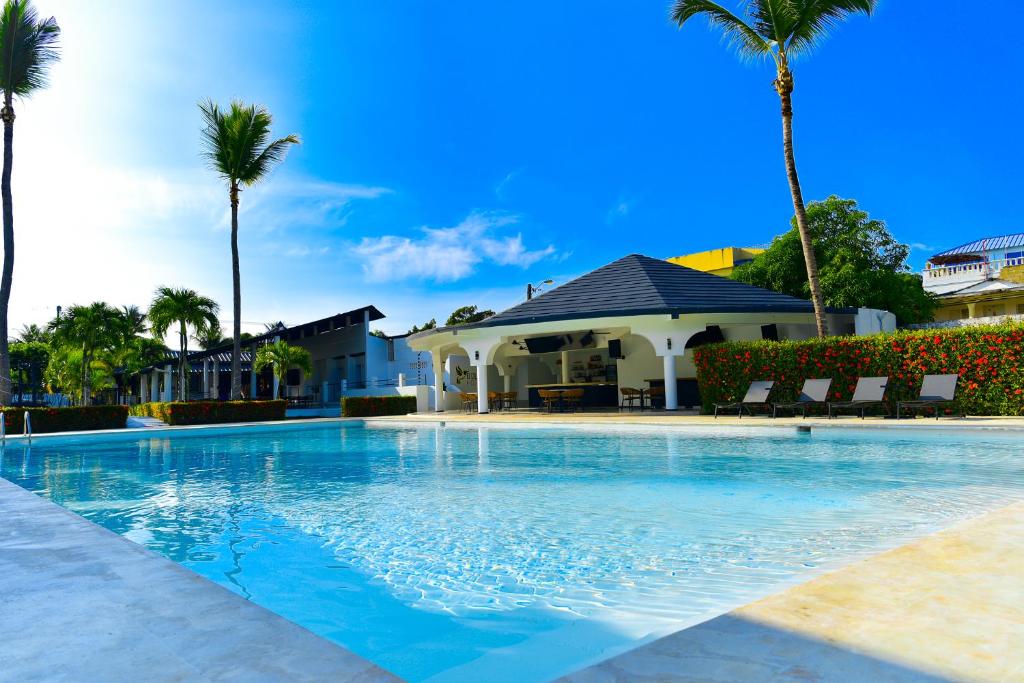 Bazén v ubytování El Colibri Hotel nebo v jeho okolí