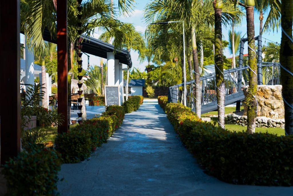 Zahrada ubytování El Colibri Hotel