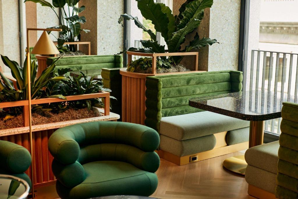 Posezení v ubytování Park Terrace Hotel