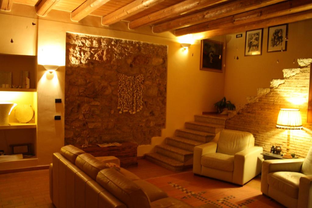 Posezení v ubytování B&B Ca' Ori